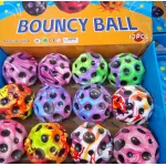 Set 12 Mingi cu Lumină LED Multicolore, Calitate Superioară, Design Texturat și Transparent, 6.5 cm