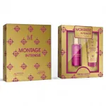 Casetă Cadou Femei/Unisex MONTAGE INTENSE (Parfum 50 ml + Loțiune de Corp 50 ml)