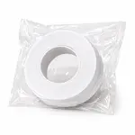 Bandă Etanșare PTFE pentru Țevi, Model Standard Rezistent, 12 mm x 10 m, Alb