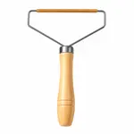 Rolă Manuală Îndepărtare Scame, Model Lint Remover Profesional, Mâner Lemn, Dimensiune Universală