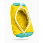 Sac Inteligent de Protecție pentru Spălat Pantofi Sport, Anti-Șoc și Anti-Zgomot, Culoare Galben-Turcoaz
