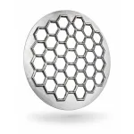 Formă Pelmeni și Colțunași tip Manti, Aluminiu Alimentar, 37 Celule Hexagonale, Diametru 28 cm