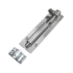 Zăvor din metal inoxidabil argintiu, 22 cm