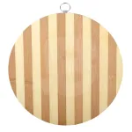 Tocător din Bambus Rotund Diametru 28 cm și Grosime 1.8 cm