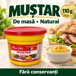 Muștar Clasic de Buzău, 110 g