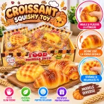 Jucărie Squishy Patiserie, Antistres Slow Rising, Moale și Pufoasă, Aspect Realist, Modele Diverse