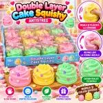 Jucărie Squishy Tortuleț Double Layer, Antistres Slow Rising, Moale și Elastică, Culori Diverse