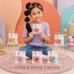 Set 12 Clame Tic Tac cu 48 Elastice de Păr