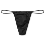 Chiloți Negri Tanga de Unică Folosință din TNT - Set 50 Bucăți