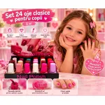 Set Ojă Clasică pentru Copii Cairuo 2038 8 ml - 24 Culori