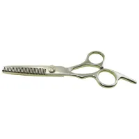 Foarfecă de filat argintie profesională din inox