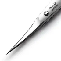 Forfecuță inox pentru tăiere cuticule cu mâner negru