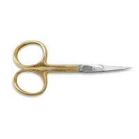 Forfecuță inox cu finisaj auriu pentru cuticule