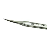 Forfecută subțire inox pentru cuticule – detaliu vârf ascuțit