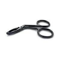 Pensetă tip clește neagră din metal, instrument profesional pentru epilare și stilizarea sprâncenelor