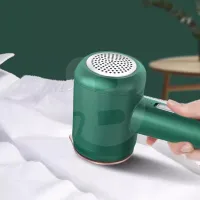 Fier de călcat compact cu sită din oțel inoxidabil pentru scame