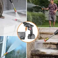 Aparat de spălat cu presiune cu acumulator pentru utilizare mobilă