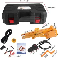Cric auto electric cu telecomandă și alimentare 12V