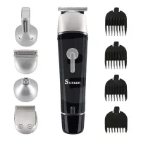 Kit de tuns și îngrijire 5 în 1 SURKER cu accesorii multiple
