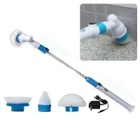 Perie electrică de curățare Turbo Scrub cu extensie