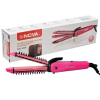 Ambalaj placă de păr Nova 3 în 1 pentru coafare profesională