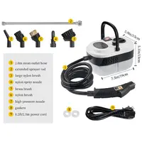 Set accesorii aparat de curățat cu abur cu perii și duze