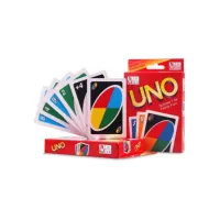 Joc de Cărți UNO Classic – Set Complet 108 Cărți, Joc de Societate Interactiv pentru Familie și Prieteni