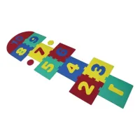 Covoraș de Joacă pentru Copii din Spumă, Tip Puzzle, Model Șotron, Grosime 1 cm