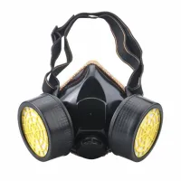 Mască de Protecție Respiratorie Semi-Facială FS-11296, Anti-Praf și Vapori, cu 2 Filtre de Carbon Activ RC203