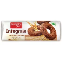 Biscuiți integrali Sweet Plus Integrale Cocoa cu ovăz și cacao, 150g
