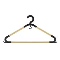 Set 3 Umerașe din Lemn de Brad, 43 cm, Natur