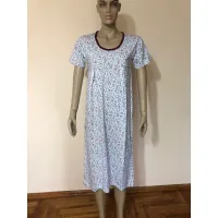 En-gros Set 5 Cămăși de Noapte Damă, Bumbac Imprimat, Mărimi 44-52 - vânzare en-gros pentru revânzare