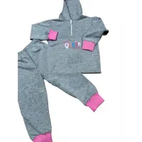 Set 4 Bucăți Trening Copii din Bumbac 100% Mărimi 24-26