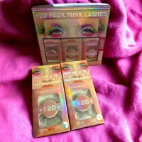 Gene false IT’S Beauty 12D Faux Mink - volum spectaculos, textură fină și privire magnetică