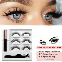 Set gene false magnetice cod MG3 - aplicare cu eyeliner magnetic, 3 perechi în set