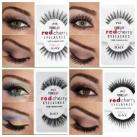 Gene false Red Cherry - Black Gene pentru un efect dramatic și natural
