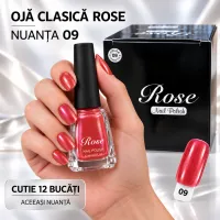 Ojă clasică Rose 12 ml - Nuanța 09