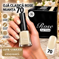 Ojă Clasică Rose - Nuanța 70 - Cutie 12 Bucăți