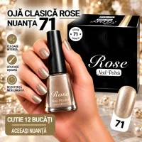 Ojă Clasică Rose - Nuanța 71 - Cutie 12 Bucăți