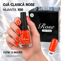 Ojă clasică Rose 12 ml - Nuanța 100