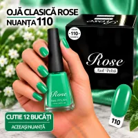 Ojă Clasică Rose - Nuanța 110 - Cutie 12 Bucăți