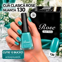 Ojă Clasică Rose 12 ml - Nuanța 130 - Cutie 12 Bucăți