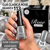 Ojă Clasică Rose - Nuanța 113 - Cutie 12 Bucăți