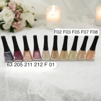 Ojă clasică Rose - Paletar 17 - Set 12 bucăți