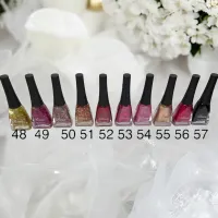 Ojă clasică Rose - Paletar 5 - Set 12 bucăți