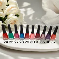 Ojă clasică Rose - Paletar 3 - Set 12 bucăți