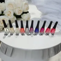 Ojă clasică Rose - Paletar 1 - Set 12 bucăți