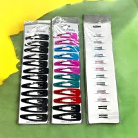 Set clame colorate tip TT - accesorii vesele pentru coafuri de zi cu zi