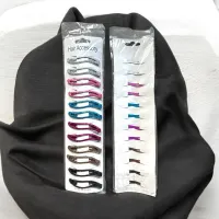 Set clame colorate tip TT - accesorii vesele pentru coafuri de zi cu zi