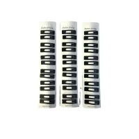 Set clame păr tip TT - Fashion Jewelry - 12 bucăți per blister - culori mate si negre